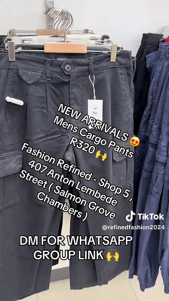 Stylish Men's Cargo Pants at R320 - New Arrivals