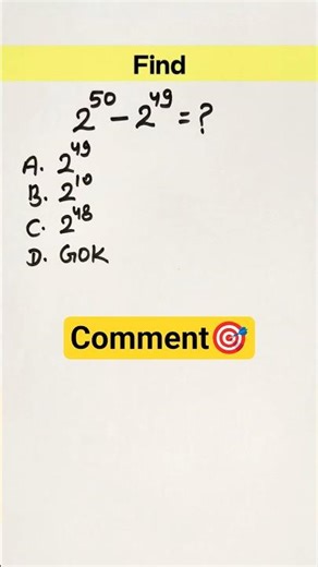 Exponent of 2🤠🎯#exponents #maths #multiplication