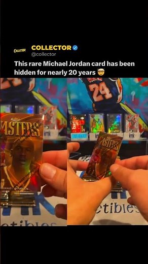 This rare Michael Jordan card has been hiding for nearly 20 years 😳