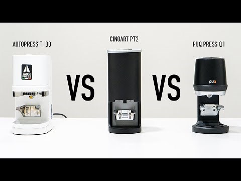 Automatic Tampers Review (AutoPress vs. Cinoart vs. PUQ Press Q1)