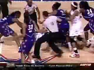 Candace Parker WNBA Brawl 7.22.08