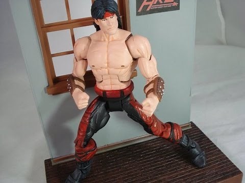 CUSTOM LIU KANG MORTAL KOMBAT Marvel Legends figure made by Hunter Knight Customs
