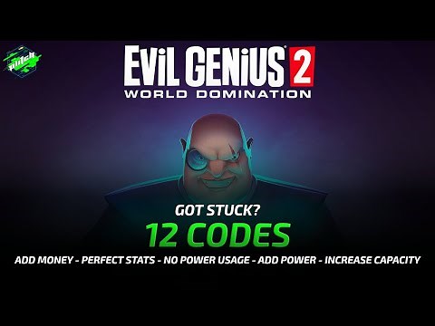 EVIL GENIUS 2 - WORLD DOMINATION Cheats: Add Money, Perfect Stats, ... | Trainer by PLITCH