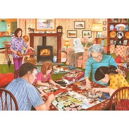 The House of Puzzles Bits & Pieces BIG 500 Piece Jigsaw Puzzle