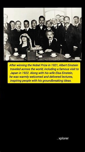 #Einstein’s Historic Journey to Japan After the Nobel Prize#einstein #shortsfeed #shorts