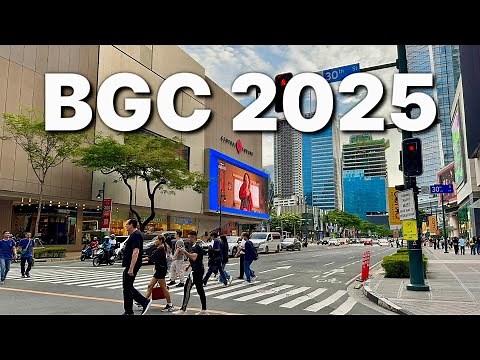 BGC, Philippines 2025 🇵🇭 Walking Tour in 2 Hours | Manila’s Most Modern City District!