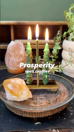 Prosperity Spell Candle Ritual 🔥 Attract Abundance Fast!