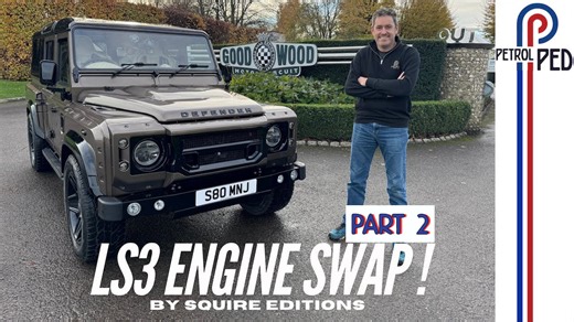 550hp LS3 V8 Defender by Squire Editions – Driving This Beast! | V8 Power Unleashed | Part 2 🔥🚗