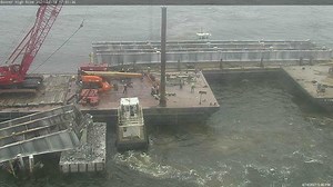 One person is dead following construction accident at old Bonner Bridge