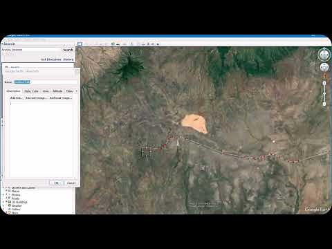 Pipeline Network Design Part-1: Drawing Pipelines & Surface Data (Points) in Google Earth