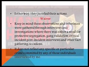 Interviewing Psychopaths in Prison