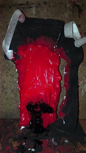 🥀Moje obrazy jsou pro ty kteří mají psychické problémy.🥀 #workingartist #youtubeshorts #myartistlife