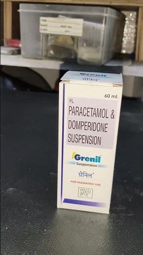 Grenil Syrup Paracetamol and Domperidone Suspension for children #viral #love #ihavethisthingwithpl