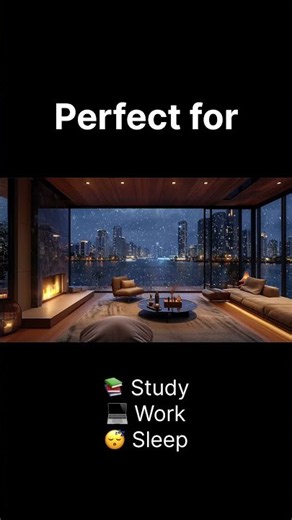 60 Minute Study Timer ⏰ Cozy Snow Night Ambience ❄️