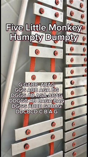 FIVE LITTLE MONKEY HUMPTY DUMPTY/LYRE XYLOPHONE COVER/H&C ENTERTAINMENT