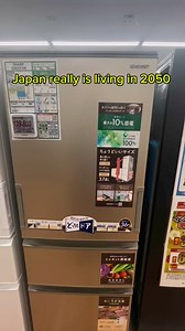 2 way Japanese fridge door🇯🇵 #japan #japanese #onlyinjapan | RYU JAPAN
