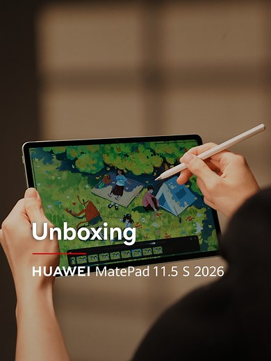 Unboxing the HUAWEI MatePad 11.5 S 2026