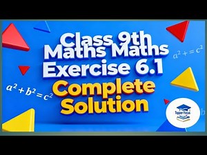 Class -9th Chapter 6th (Exercise 6.1)