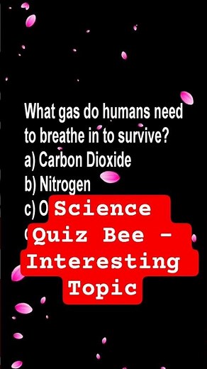 Wonders of Science and Discovery Science Quiz Bee Mastery Test #shortvideo
