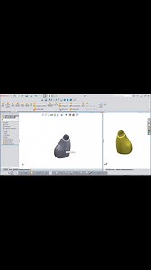 Diseño de botella plástica SolidWorks #drawing #caddesign #torno #CAD #SolidWorks #solidworks_modeling | Martin Diaz