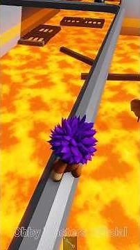 Thanos Plays Lava Obby! 🔥 #roblox #shorts