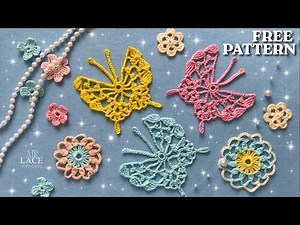 Delicate Crochet Butterfly Tutorial + FREE Pattern