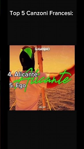 Top 5 canzoni Francesi 🇫🇷
