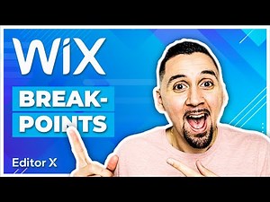 Wix Editor X Tutorial: How to Add and Edit Breakpoints