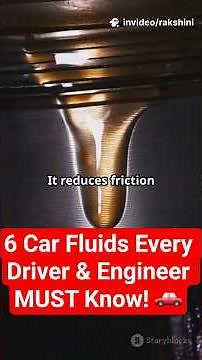 6 Car Fluids Every Driver & Engineer MUST Know! 🚗