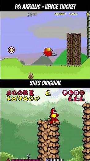 PLOK! : SNES vs PC - Venge Thicket (No Download)