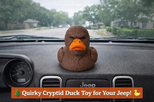 Bigfoot Duck - 3D Printed- Jeep Ducking Gift- Cruise Duck - Etsy