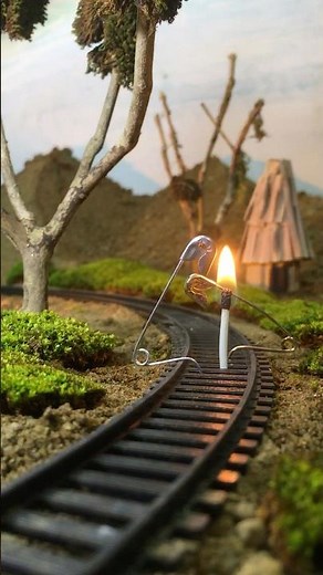 CRAZY TRAIN EXPERIMENT : FIRE BLOC ROAD Challenge 💥