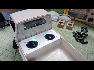 WPL D12 audio scale sound system
