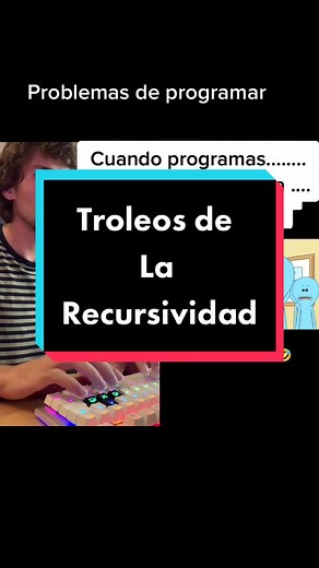 #duet with @maneldecastro Cuando programas una función recursiva pero falla #techtok #programacion #javascript #python #csharp #humor