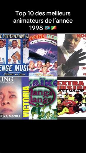 Ndombolo : L'âge d'or de 1998 et ses animateurs