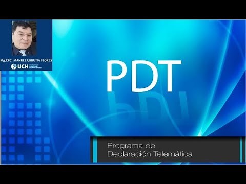 Instalación PDT - Módulo Integrador e Independientes