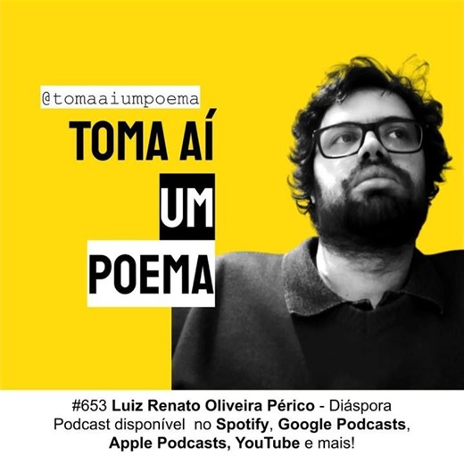 #653 Luiz Renato Oliveira Périco - Diáspora | Poesia Contemporânea