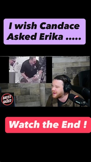 Bayes on Instagram: "Imagine if Candace would have asked Erika these questions Live !! #bayesisbased #realbayes #youtube #truth #candaceowens #gallagher"