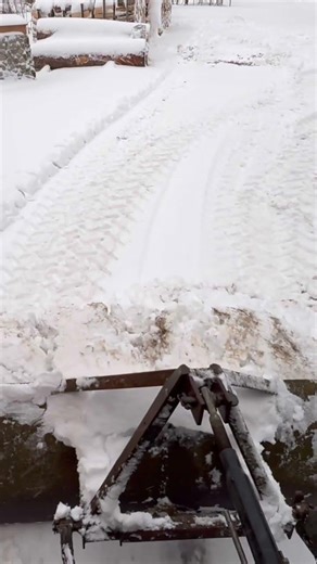 Wypychanie mokrego śniegu, Case 4230 #snowplowing