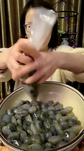 5 pounds big mud snail, eat this later☺#foryoupage #got2bhome #eating #seafood #nice