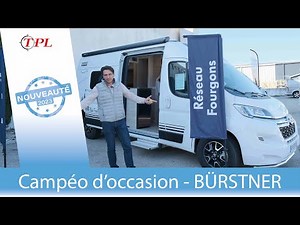 Burstner Campéo d'occasion C600 de 2022 présenté par Germain à Aubagne