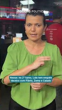 NEXUS: IN THE SECOND ROUND, LULA IS IN A TECHNICAL TIE WITH FLÁVIO BOLSONARO, ZEMA, AND CAIADO