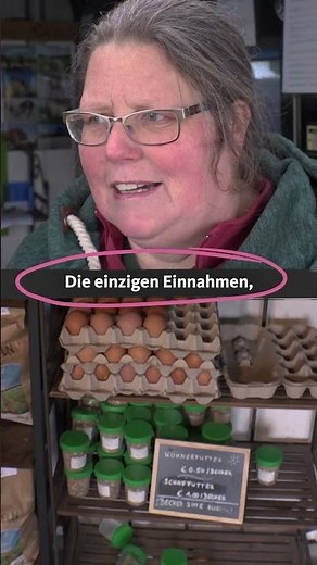 Immer wieder wird der Hofladen beklaut...