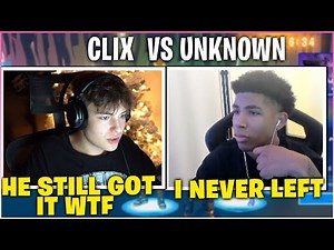 CLIX Shocked AFTER Losing To UNKNOWN In 3v3 WAGER Then Goes Full SWEAT Mode AGAINST Him w/ Mongraal!