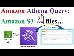 Amazon Athena Query | S3 | JSON | Amazon Athena Query for Amazon S3 Bucket JSON Raw Files