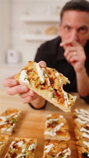 977 reactions · 198 shares | Baked potato is the new pepperoni. 勞 Watch the full video: https://bakewith.us/lbppyt Get the recipe: https://bakewith.us/lbppbotw | King Arthur Baking Company | Facebook