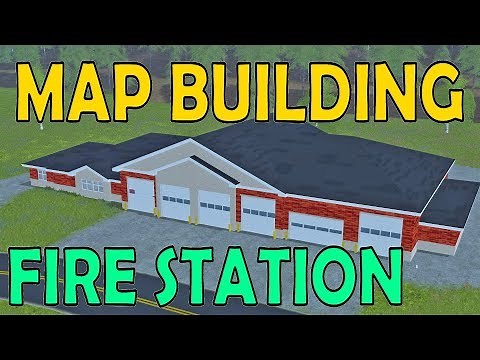 Farming Simulator 17 | Map Building | New Fire Station