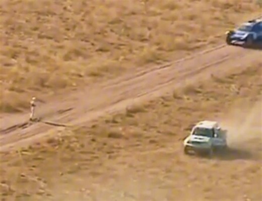 The story of the 2001 Paris-Dakar Rally and the Mitsubishi Pajero Evolution.At the beginning of the event’s second half at the 2001 Paris-Dakar Rally, Hiroshi Masuoka set a blistering pace and held the lead for eight days, keeping Jean-Louis Schlesser behind. Before the penultimate stage, Schlesser and José Servià started early, forcing Masuoka to overtake both. In the fight, he went off-road and broke a rear half shaft. They received a one-hour penalty, but it wasn’t enough. Jutta Kleinschmidt