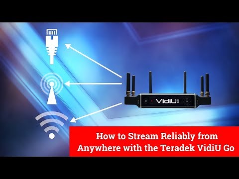 Tutorial: Stream Reliably From Anywhere with the Teradek VidiU Go
