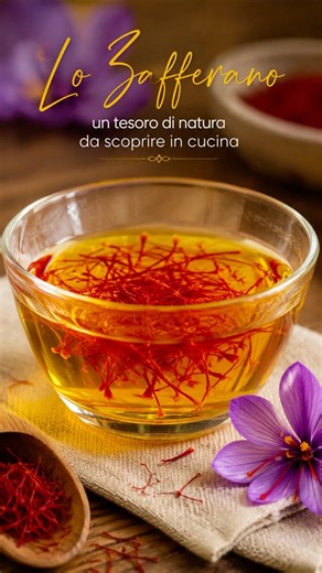 Lo Zafferano come non lo hai mai conosciuto | Cucina per l’Anima